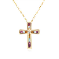 Collier en argent et Grenat Rhodolite