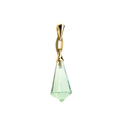 Pendentif en or et Améthyste verte (dagen)