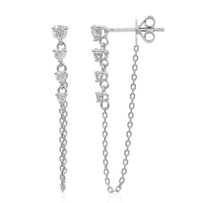 Boucles d'oreilles en or et Diamant SI2 (H) (CIRARI)