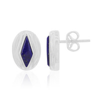 Boucles d'oreilles en argent et Lapis-Lazuli