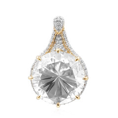 Pendentif en or et Danburite