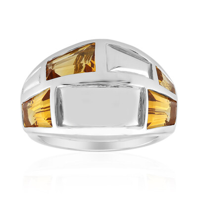 Bague en argent et Citrine (Remy Rotenier)