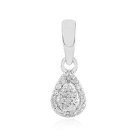 Pendentif en argent et Diamant I2 (I)
