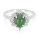 Bague en argent et Chrysoprase impériale
