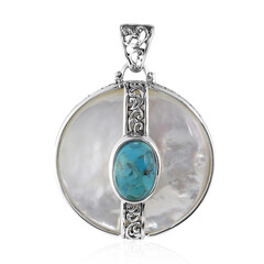 Pendentif en argent et Nacre (Art of Nature)