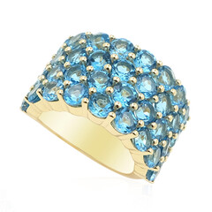 Bague en argent et Topaze de Marambaia