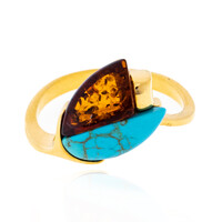 Bague en argent et Turquoise