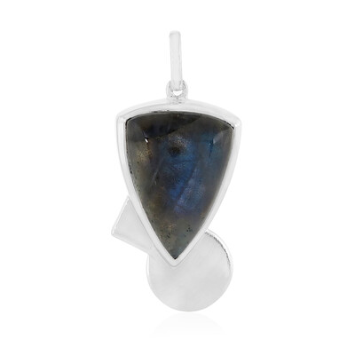 Pendentif en argent et Labradorite (Juwelo Bauhaus)