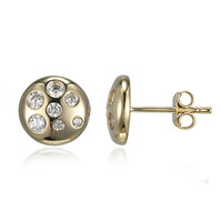 Boucles d'oreilles en argent et Zircon