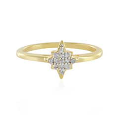 Bague en argent et Diamant SI1 (I)