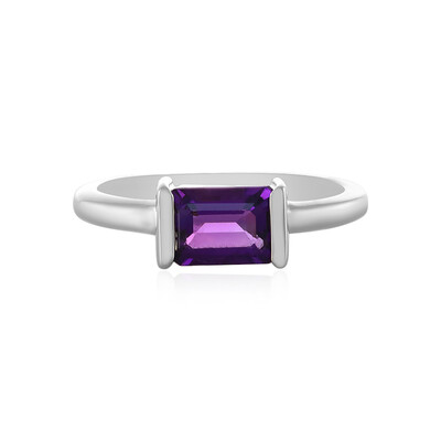 Bague en argent et Améthyste de Sibérie