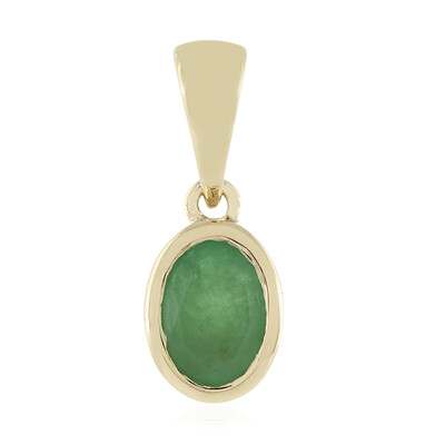 Pendentif en or et Emeraude de Socoto