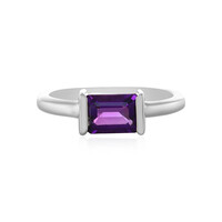 Bague en argent et Améthyste de Sibérie