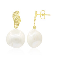 Boucles d'oreilles en argent et Perle de culture d'eau douce (TPC)
