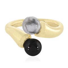 Bague en argent et Onyx