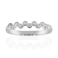 Bague en argent et Zircon