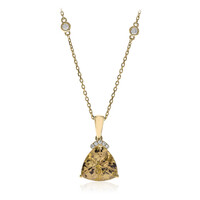Collier en or et Tourmaline néon du Congo (CIRARI)