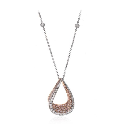 Collier en or et Diamant rose I1 (CIRARI)