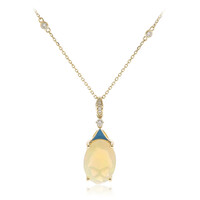 Collier en or et Opale Welo AAA (CIRARI)