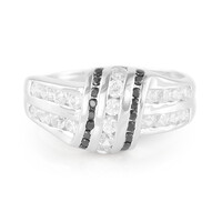 Bague en argent et Zircon