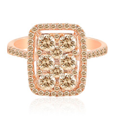 Bague en or et Diamant Rose de France SI