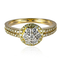 Bague en or et Diamant SI1 (H) (CIRARI)