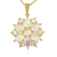 Collier en argent et Opale Welo