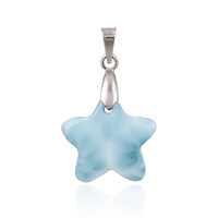 Pendentif en argent et Larimar