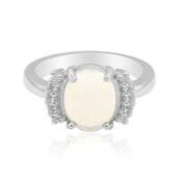Bague en argent et Opale Welo