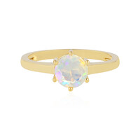 Bague en argent et Opale Welo