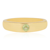 Bague en argent et Péridot