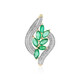 Pendentif en or et Emeraude de Zambie (SUHANA)