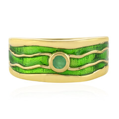 Bague en argent et Emeraude de Socoto