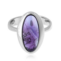 Bague en argent et Améthyste