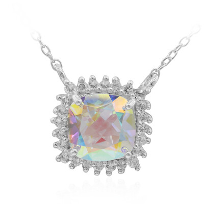 Collier en argent et Topaze Rayon de Lune