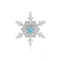 Pendentif en argent et Zircon de Ratanakiri