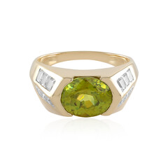 Bague en or et Sphène