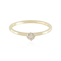Bague en or et VS2 Diamant Brun