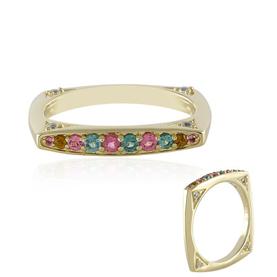 Bague en or et Tourmaline rose du Brésil  (de Melo)