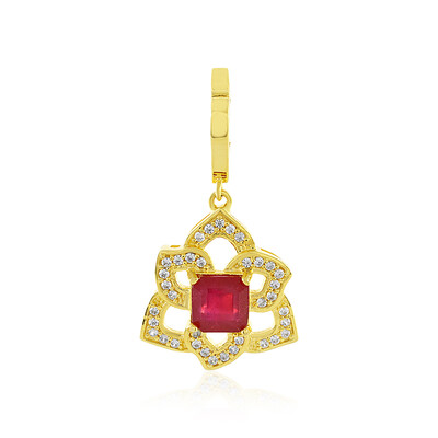 Pendentif en argent et Rubis de Bemainty