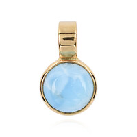 Pendentif en argent et Larimar