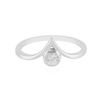 Bague en argent et Zircon