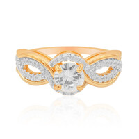 Bague en argent et Zircon
