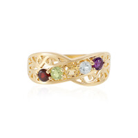 Bague en argent et Améthyste de Zambie