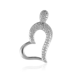 Pendentif en argent et Diamant PK (I)