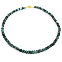 Collier en argent et Emeraude