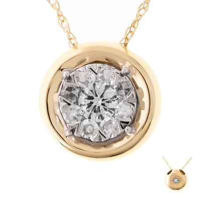 Collier en or et Diamant I1 couleur (I)