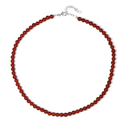 Collier en argent et Onyx rouge