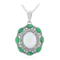 Collier en argent et Opale Welo