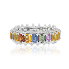 Bague en argent et Saphir (Dallas Prince Designs)